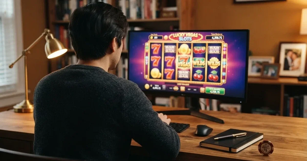 Srovnání deseti obrazovek licencovaných českých online casin na monitoru